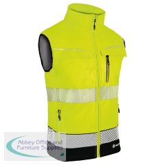 Beeswift Deltic High Visibility Gilet Two-Tone Saturn Yellow/Navy Blue XL BSDBWTTSYNXL