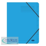 Elba Strongline 9 Part Blue File (5 Pack) 100090172