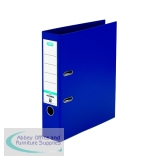 Elba 70mm Lever Arch File Plastic A4 Blue 100025926