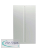 Bisley 2 Door Cupboard Empty 914x470x1570mm Chalk White KF78713