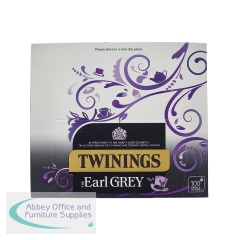 Twinings Earl Grey String and Tag Tea Bags (100 Pack) F09363