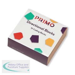 Cubetto Directional Blocks x16 Coding Blocks PRIMO005A