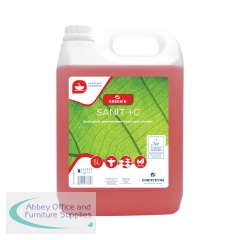 Christeyns Green\'r Sanit +C Ecological Concentrated Washroom Cleaner 5 Litre (Pack of 2) 507G