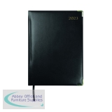 Collins Manager Diary Week to View Appointment Black 2023 1210V