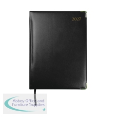 Collins Manager Diary Week To View Appointment Black 2027 1210V27