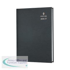 Collins Academic Diary Day Per Page A5 Black 2026-2027 52MBLK26