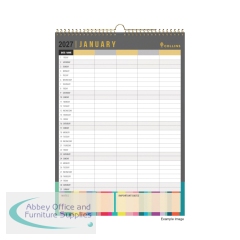 Collins Edge Wall Calendar Month To View A3 2027 EDFC135.27