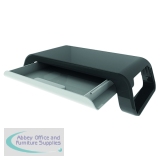 Contour Ergonomics Monitor Stand with Drawer Black CE05539
