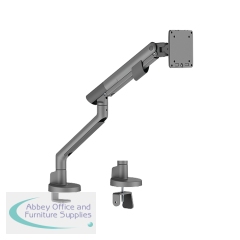 Desk Mounted Monitor Arm - Single - Black