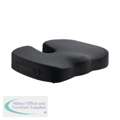 Contour Ergonomics Memory Foam Seat Cushion with Cooling Gel Black CE50026