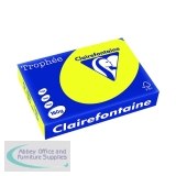 Trophee Card A4 160gm Intensive Yellow (250 Pack) 1029C