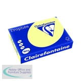 Trophee Card A4 160gm Canary (250 Pack) 2636C