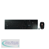 Cherry DW 9100 Slim USB Wireless Keyboard and Mouse Set UK Black/Bronze JD-9100GB-2
