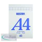 Vestry 8-Column Accountancy Pad A4 CV2064
