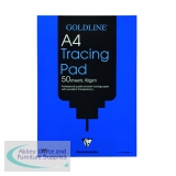 Clairefontaine Goldline Professional Tracing Pad 90gsm A4 50 Sheets GPT1A4