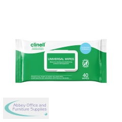 Clinell Universal Wipes (Pack of 40) CW401