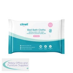 Clinell Bed Bath Wipes (Pack of 60) CBC60