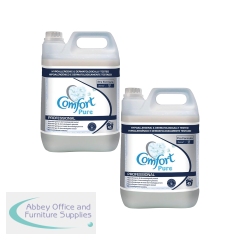 Comfort Fabric Conditioner Pure 5L (Pack of 2) 490631