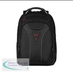 Wenger Carbon 17 Inch Laptop Backpack Black 600637