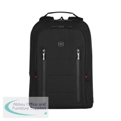Wenger City Traveller Carry-On 16 Inch Backpack with Tablet Pocket Black 606490
