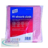 Robert Scott Hi-Absorb Microfibre Cloth Red (5 Pack) 103986RED