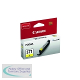 Canon CLI-571Y Inkjet Cartridge Yellow 0388C001
