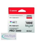 Canon PFI-1000GY Inkjet Cartridge Grey 0552C001