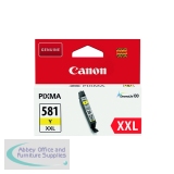 Canon CLI-581XXL Inkjet Cartridge Extra High Yield Yellow 1997C001