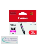 Canon CLI-581XL Inkjet Cartridge High Yield Magenta 2050C001