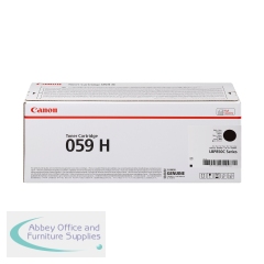 Canon 059H Toner Cartridge High Yield Black 3627C001