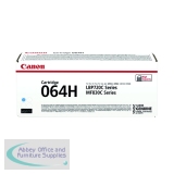 Canon 064H Toner Cartridge High Yield Cyan 4936C001