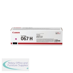 Canon 067H Toner Cartridge High Yield Magenta 5104C002