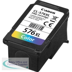 Canon CL-576XL Ink Cartridge High Yield CMY Colour 5441C001