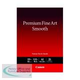 Canon Premium Fine Art Paper FA-SM2 Smooth A2 (Pack of 25) 1711C006