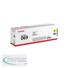 Canon 069Y Toner Cartridge Yellow 5091C002