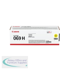 Canon 069H Toner Cartridge High Yield Yellow 5095C002