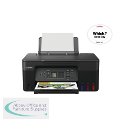Canon PIXMA G3570 A4 3-in-1 Wireless Colour MegaTank Inkjet Printer Black 5805C008