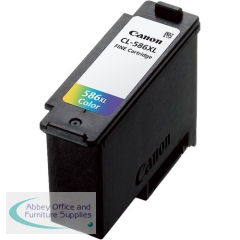 Canon CL-586XL Ink Cartridge High Yield CMY 6226C001
