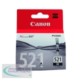 Canon CLI-521BK Inkjet Cartridge Black 2933B001