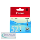 Canon CLI-521C Inkjet Cartridge Cyan 2934B001