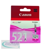 Canon CLI-521M Inkjet Cartridge Magenta 2935B001
