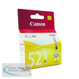 Canon CLI-521Y Inkjet Cartridge Yellow 2936B001