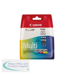 Canon CLI-526 Ink Cartridges CMY Multipack 4541B018