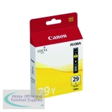 Canon PGI-29Y Ink Cartridge Yellow 4875B001