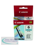 Canon BCI-6PC Inkjet Cart Photo Cyan 4709A002