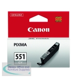 Canon Pixma CLI-551GY Inkjet Cartridge Grey 6512B001