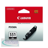 Canon CLI-551BK Inkjet Cartridge Black 6508B001