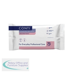 Conti Washcloth Maceratable Large 75 Wipes (Pack of 16) CWW075P