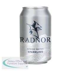 Radnor Spring Water Sparkling 330ml Can (Pack of 24) 0201062