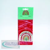 Car Air Freshener Rainbow Design Strawberry fragrance (Pack of 12) 457615